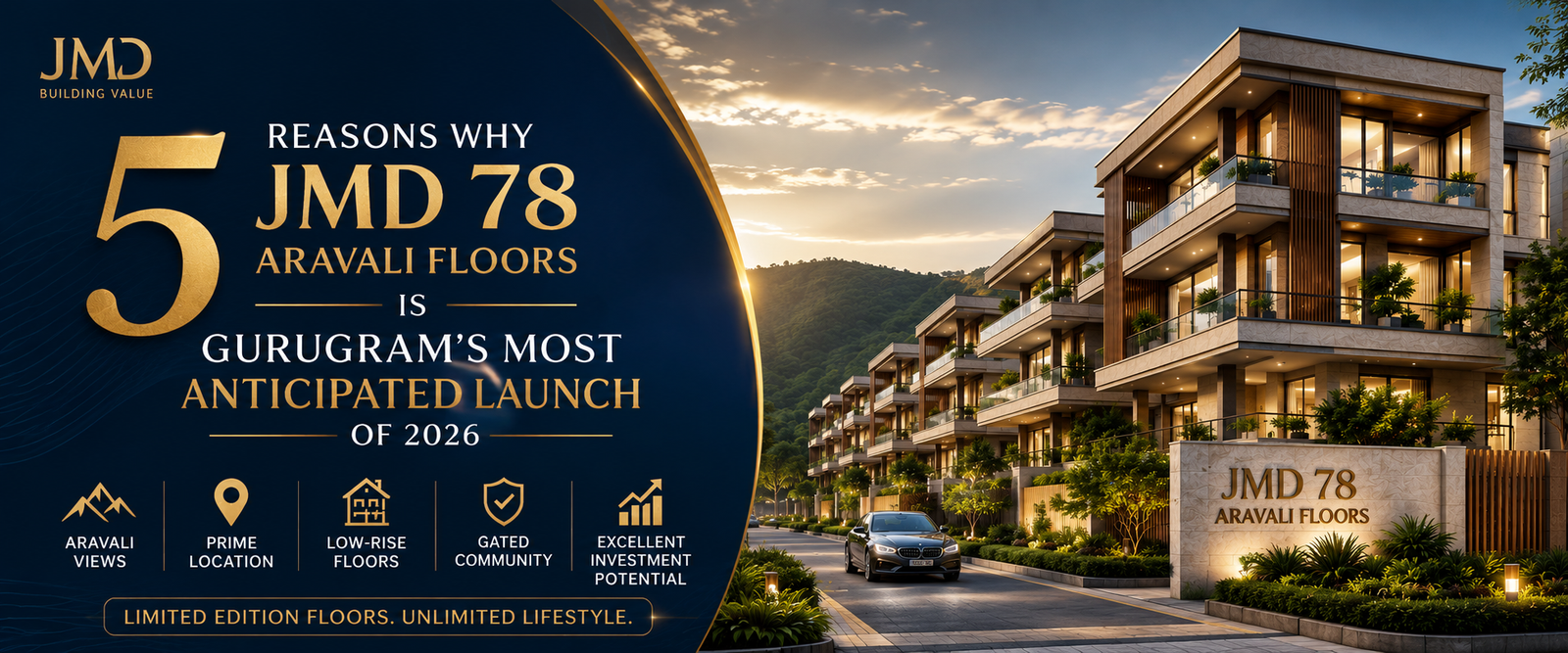5 Reasons Why JMD 78 Aravali Floors is Gurugram's Most Anticipated Launch of 2026